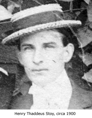 Henry Thaddeus Stoy, circa 1900