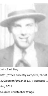 John Earl Stoy
