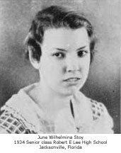 June Wilhelmina Stoy 1934