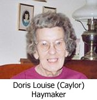Doris Louise (Caylor) Haymaker